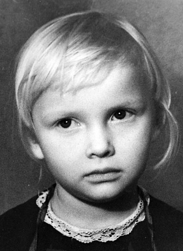 Марина Терещенко в раннем детсве