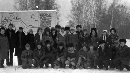 На Бородинское поле ездили все 10-ые классы.