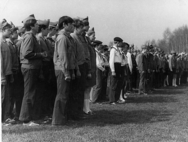 Военно-патриотическая игра Зарница. Выпуск 1977.