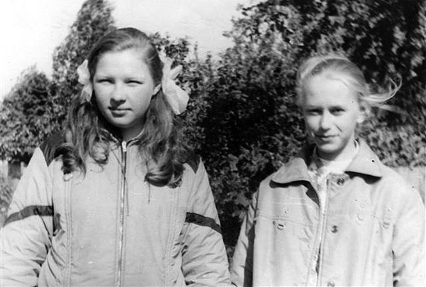 Марина Баранова и Оля Никишова