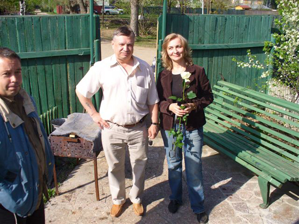 Ира Матковская, Андрей Матвеенков, Слава Черкасов.