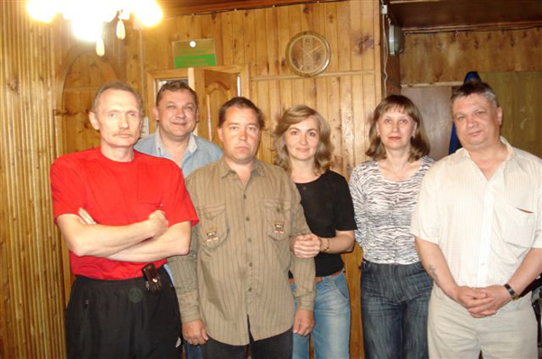 Валера Шариков, Олег Евграфов, Слава Черкасов, Ира Матковская,Оля Никишова, Андрей Матвеенков